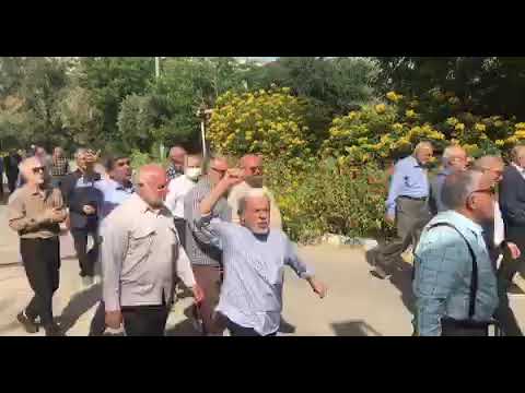 اهواز- تجمع اعتراضی بازنشستگان مخابرات - ۶فروردین