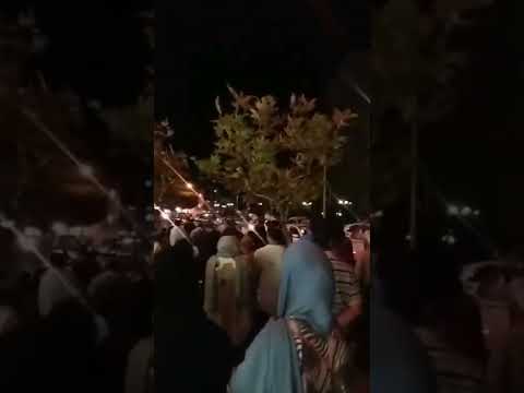عاجل إيران ـ #همدان مظاهرات ليلية احتجاجا على قطع المياه منذ اسبوعير