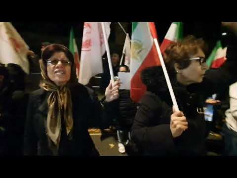 لندن - تظاهرات ایرانیان آزاده در اعتراض به آتش سوزی و انفجار در زندان اوین ۲۳مهرماه