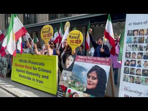 کارزار ایرانیان آزاده در نیویورک - نمایشگاه گرامیداشت شهیدان قیام سراسری و سربداران قتل‌عام ۶۷