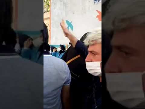 تهران: تجمع اعتراضی پرستاران مقابل ساختمان قوه قضاییه با شعار «پرستار داد بزن حقتو فریاد بزن »