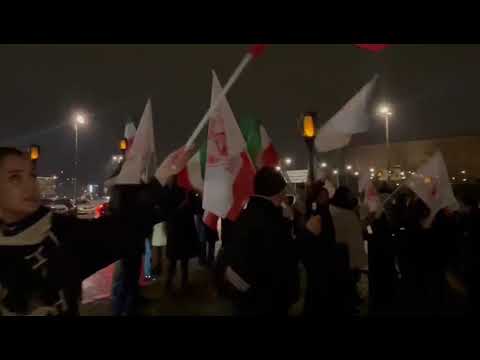 استکهلم - تظاهرات ایرانیان آزاده دراعتراض به آتش سوزی و انفجار در زندان اوین ۲۳مهرماه