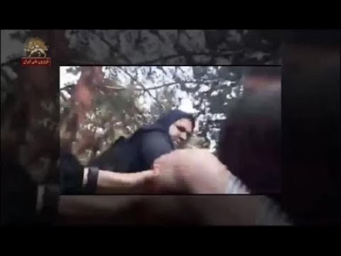 ایران .. شرطة الملالي تعتدي على فتاة بشكل همجي بذريعة سوء التحجب