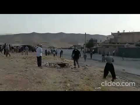 درگیری و شلیک به سمت مردم آبدانان توسط مزدوران و نیروهای انتظامی