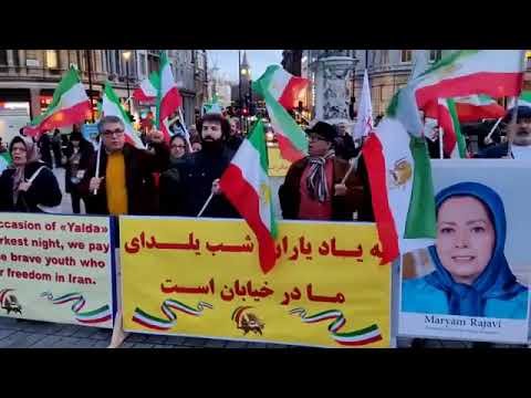لندن - معرض صور شهداء انتفاضة الشعب الإيراني - ۲۲ دیسمبر