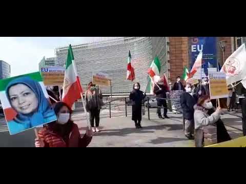 أنصار المقاومة الإيرانية لأوروبا أوقفوا إرهاب الملالي
