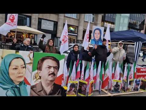 کلن آلمان - تظاهرات ایرانیان آزاده در همبستگی با قیام سراسری - ۱۷آبان ۱۴۰۲