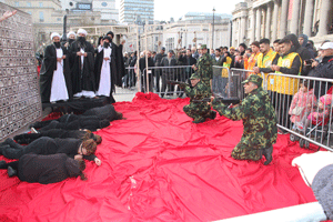 مظاهرات المقاومة الايرانيه في لندن 19 نوامبر 2016