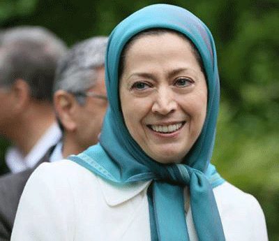 السيدة مريم رجوي الرئىسة المنتخبة من قبل المقاومة الايرانية