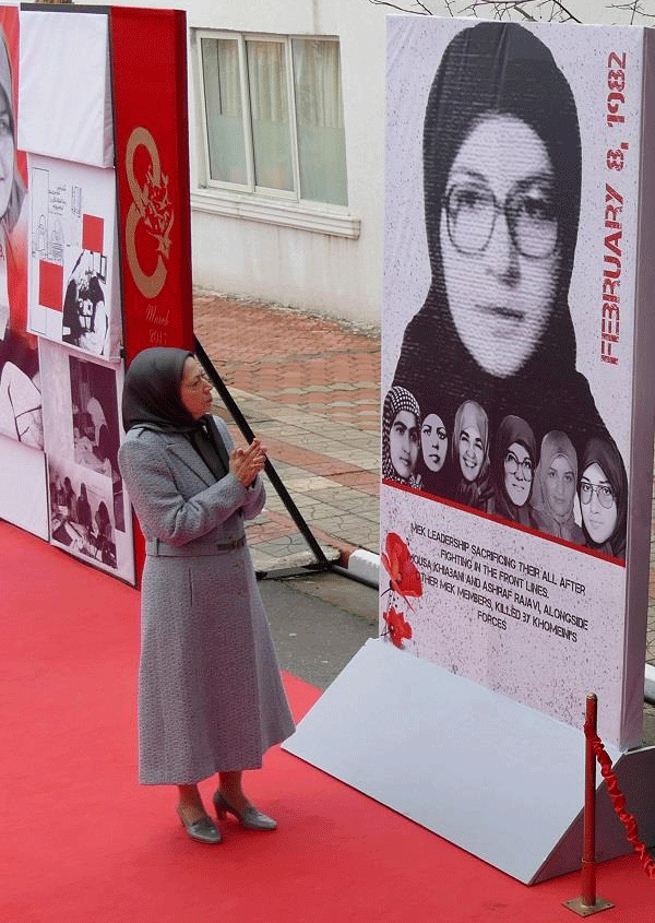 الرئيسه السيده مريم رجوي