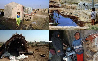 صورة عن الفقر المتقع في ايران
