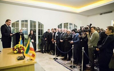 زيارة الوفد السويدي لايران الملالي