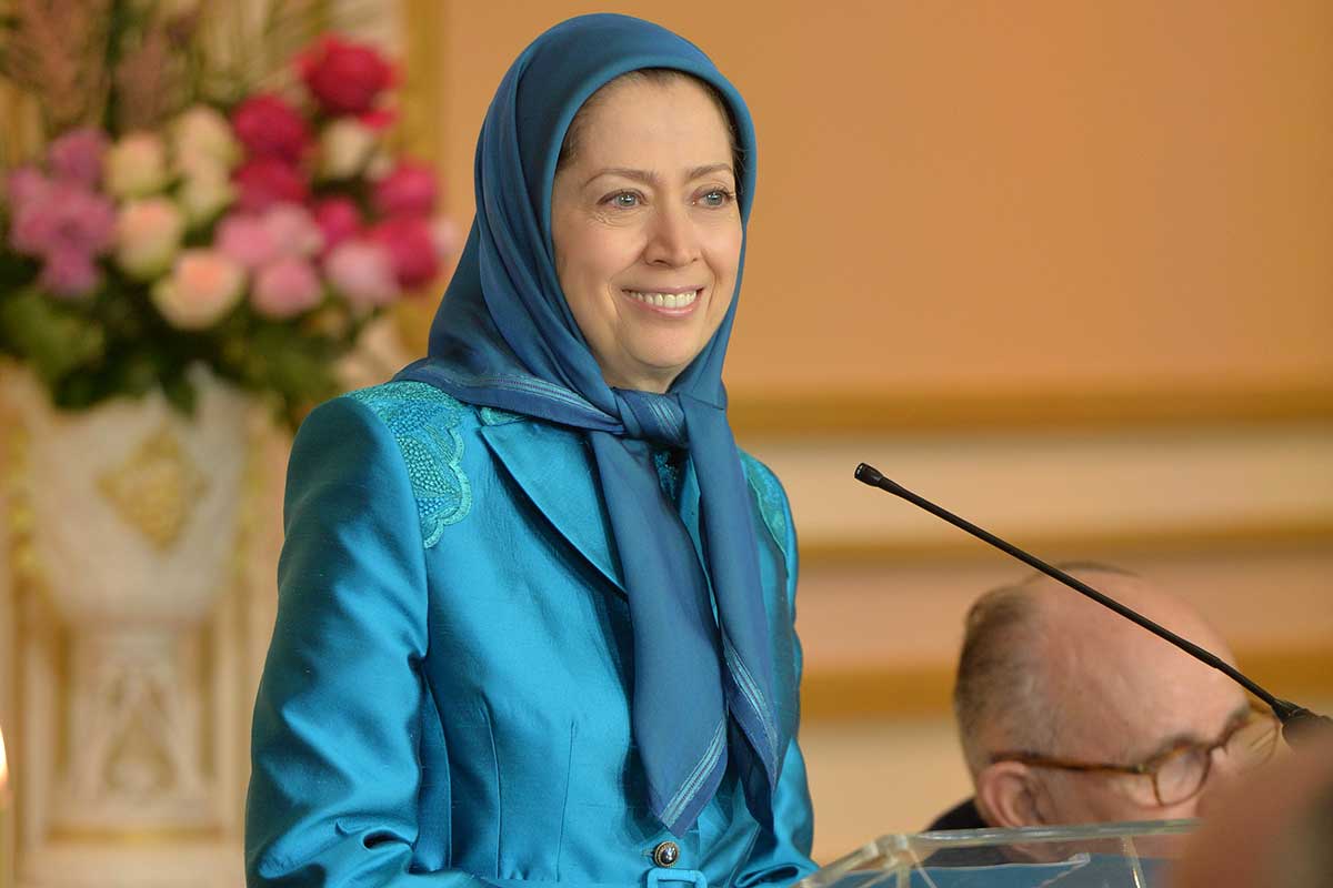 السيدة مريم رجوي الرئىسة المنتخبة من قبل المقاومة الايرانية