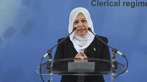 النائبة سحر القواسمي من فلسطين