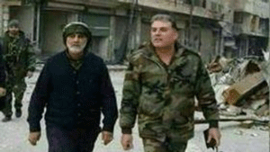 الحرسي الارهابي قاسم سليماني في سوريا