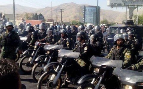 قوات نظام ملالي طهران القمعيه