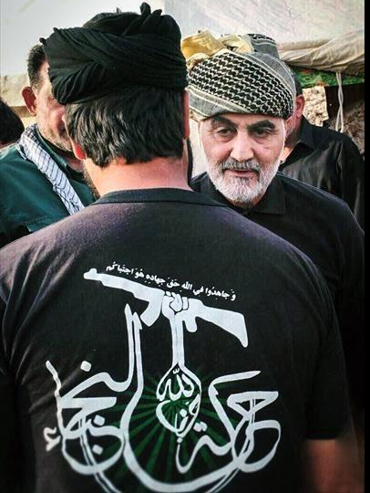 سليماني في البوكمال احتفاءً بالسيطرة عليها