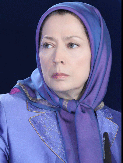 السيدة مريم رجوي الرئىسة المنتخبة من قبل المقاومة الايرانية
