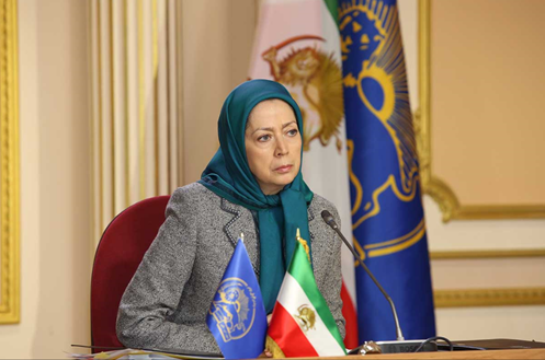 السيدة مريم رجوي الرئىسة المنتخبة من قبل المقاومة الايرانية