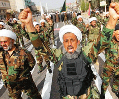 ميليشيات عراقيه تابعه لنظام ملالي طهران