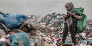 تقرير عن الوضع الكارثي لأطفال القمامة في إيران