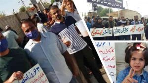 اليوم الـ16 لإضراب عمال وموظفي النفط والغاز والبتروكيماويات في 23 مدينة و 12 محافظة في إيران