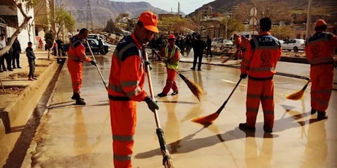 عمال الخدمة في بلدية تبريز يعيشون في حالة وظيفية غير محسومة من عقد مؤقت إلى عقد دائم   