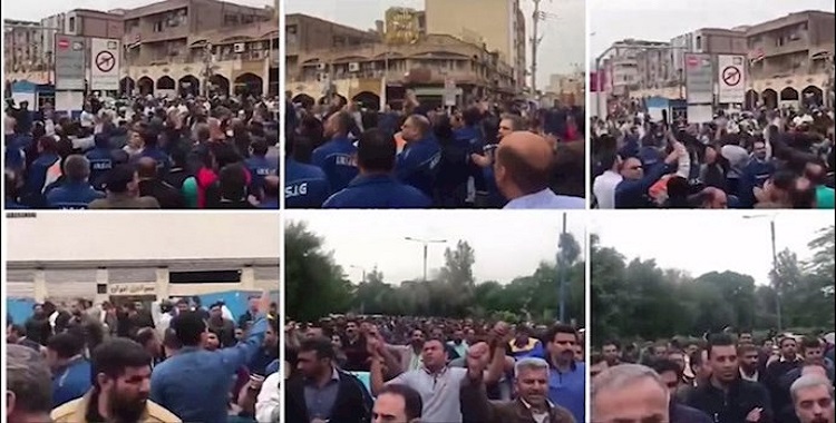 استمرار الإحتجاجات في إيران ..