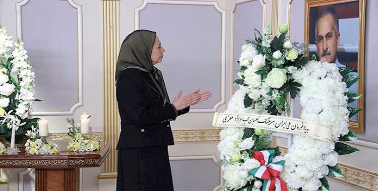 حفل تأبين للبطل القومي الإيراني العقيد الطيار بهزاد معزّي