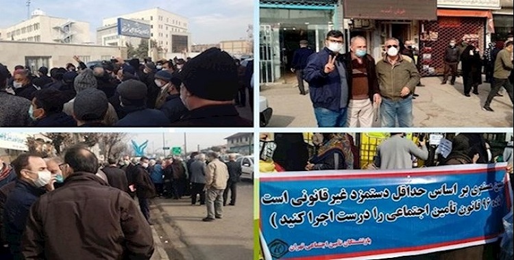 تقاریرمعاقل الانتفاضة لـ مجاهدي خلق الإيرانية في داخل ایران عن الاحتجاجات الشعب- صور و فیدیوهات