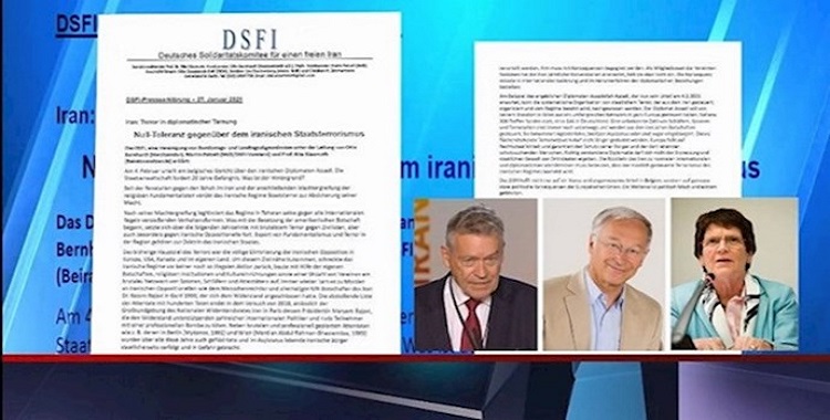 بيان اللجنة الألمانية: الرد على الإرهاب الحكومي لنظام الملالي هو إبداء الحسم المطلق