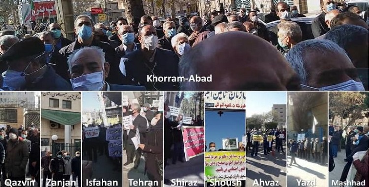 احتجاجات في إيران .. احتجاجات عمال وكادحين في مدن مختلفة