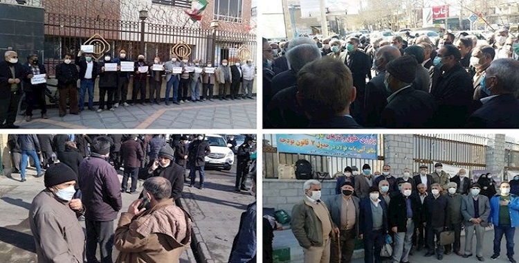 صرخاتهم : كفى الظلم والاضطهاد و مواعدنا خالية-صورو فیدیوهات