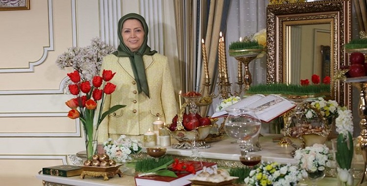 السیدة مريم رجوي: دقات ساعة حلول العام الإيراني الجديد، هي خطوات المنتفضين من أجل إسقاط الاستبداد الديني