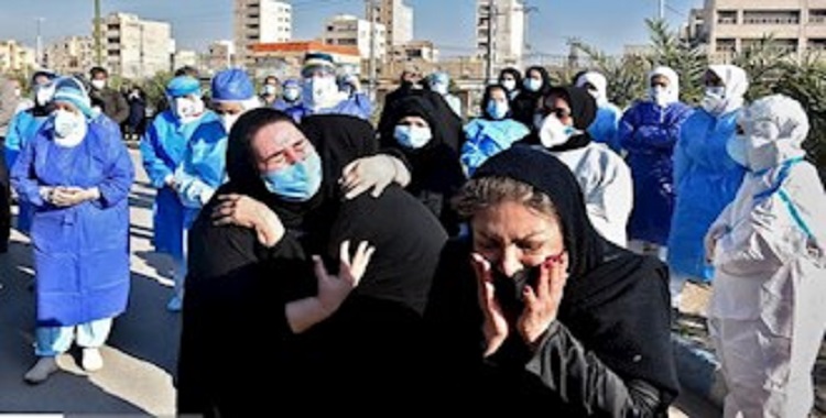 أكثر من 248100 شخص عدد ضحايا كورونا في 535 مدينة في إيران