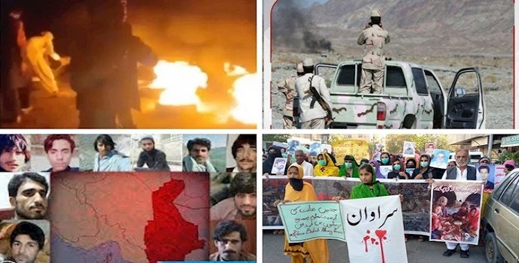 صور و فیدیو عن استمرار انتفاضة سيستان وبلوشستان في ایران