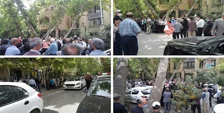 التقارير الواردة من معاقل الانتفاضة وأنصار منظمة مجاهدي خلق حول الاحتجاجات في ایران -صور وفیدیوهات
