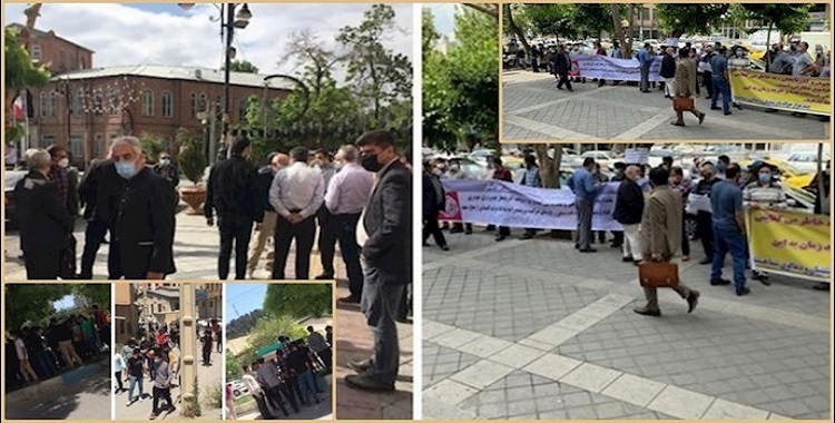 احتجاجات في إيران - 8 مايو- صور و فیدیوهات