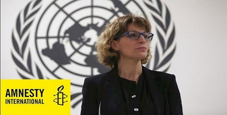 الأمينة العامة لمنظمة العفو الدولية: يجب محاكمة إبراهيم رئيسي على جرائمه ضد الإنسانية