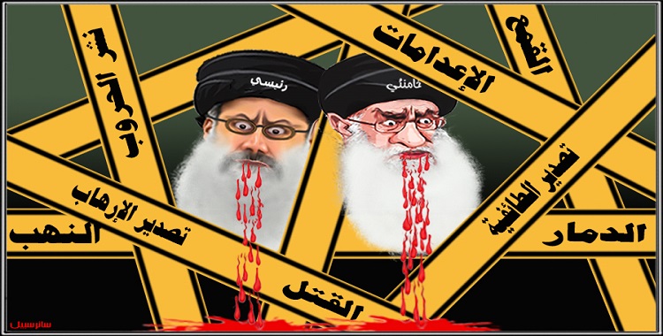 ترابط أزمة القيادة الفاشلة لخامنئي مع أزمة السقوط لنظام الملالي
