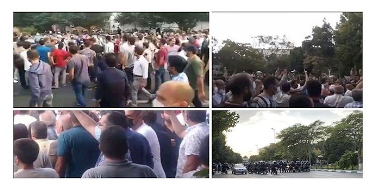 اليوم العاشر لانتفاضة العطشى في خوزستان