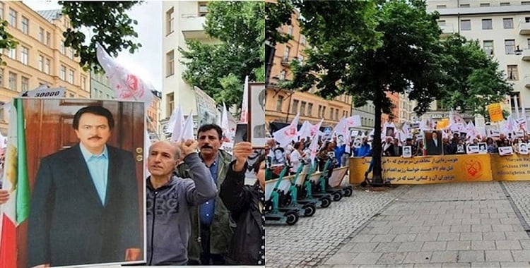 بيان الجاليات الايرانية المنظمة للتظاهرات في استوكهولم - رقم 1