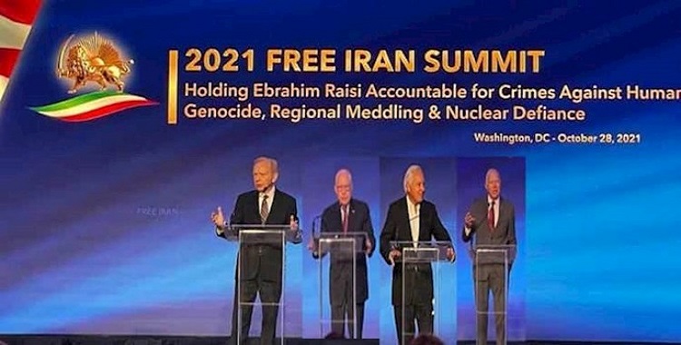 بحضورحشد غفير من الإيرانيين المغتربين في مؤتمرإيران حرة 2021