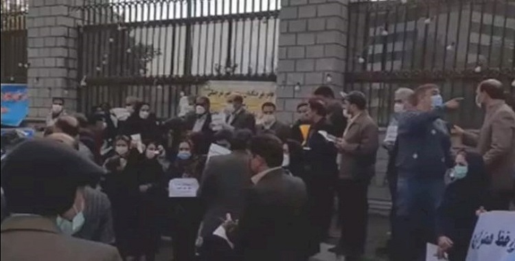 استمرار الاحتجاجات في مختلف المدن الایرانیّة يوم السبت، 30 أكتوبر