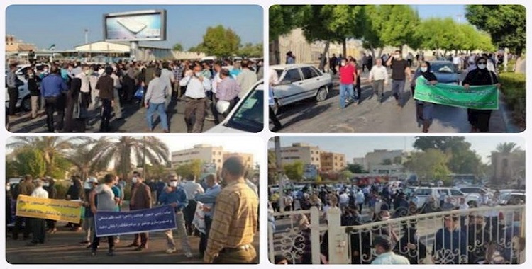 في رحلة دعائية إلى مدينة بوشهر جنوبي إيران