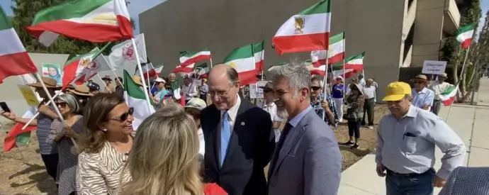 نظمها أنصار المجلس الوطني للمقاومة الإيرانية ، ومجاهدي خلق