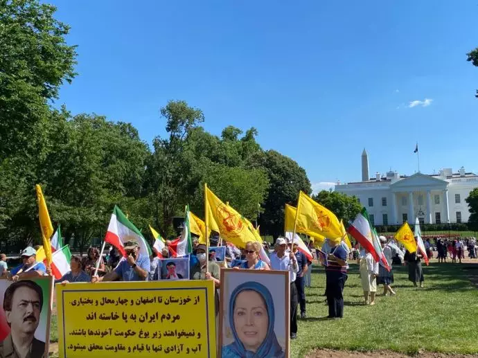 نظمها أنصار المجلس الوطني للمقاومة الإيرانية ، ومجاهدي خلق