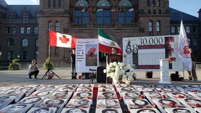 مطالبین بمحاكمة إبراهيم رئيسي، مظاهرات أنصار مجاهدي خلق في تورنتو و أستراليا