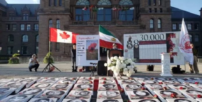 مطالبین بمحاكمة إبراهيم رئيسي، مظاهرات أنصار مجاهدي خلق في تورنتو و أستراليا