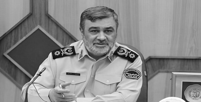 حسين أشتري قائد قوات شرطة نظام الملالي: مجاهدي خلق تقود ما وصفه بـ أعمال الشغب